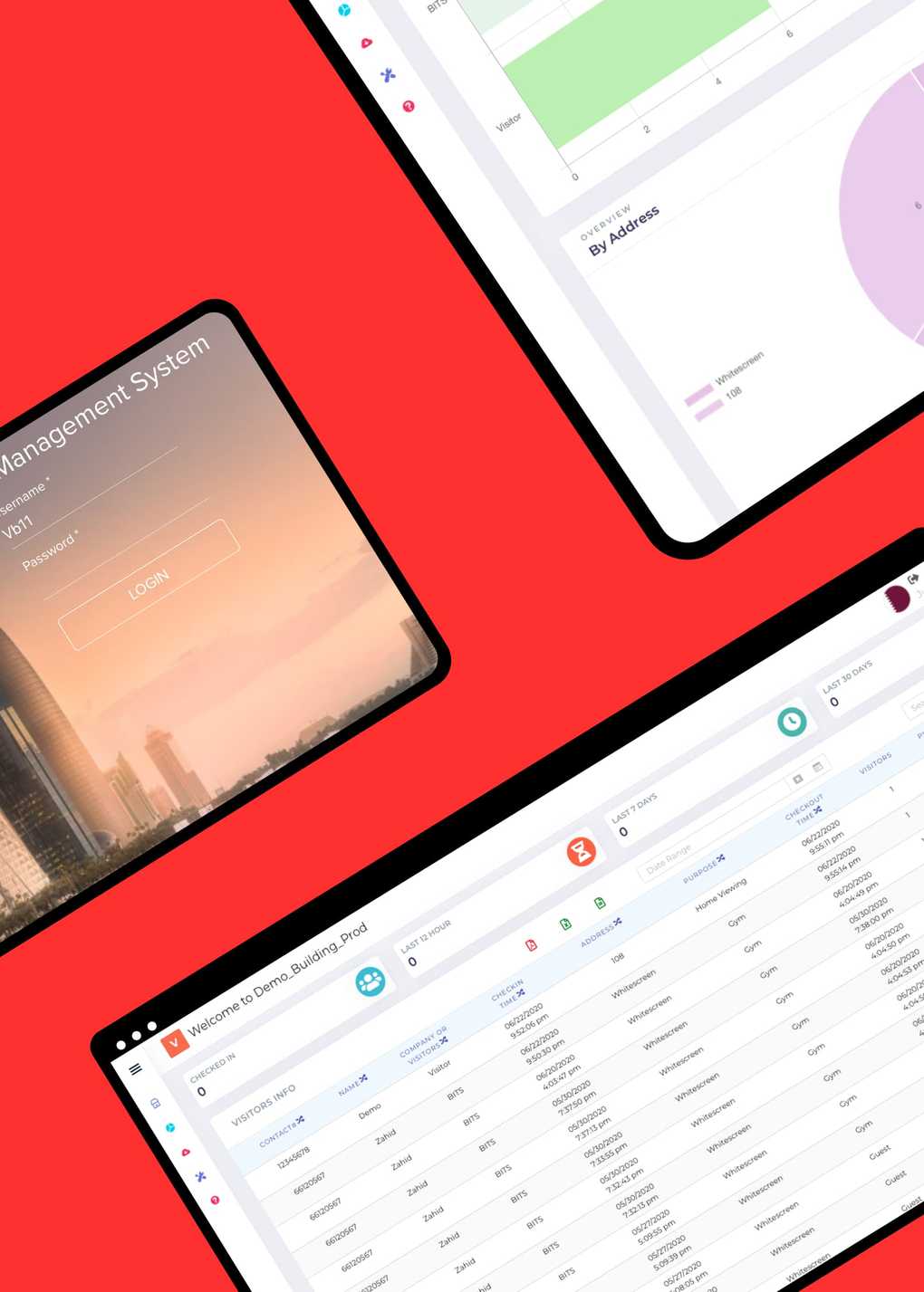 vms - ipad and web app